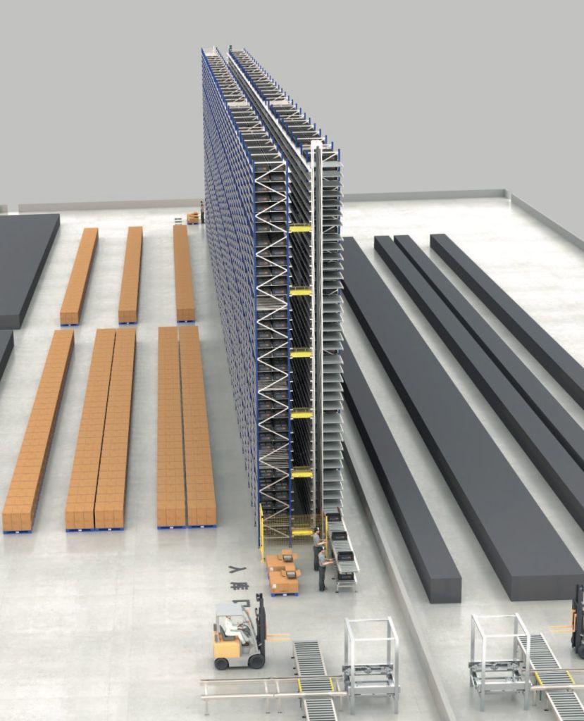 Multi-layer Shuttle Intensive Storage System - LARA MASTER - LARA Sistemas de Almacenamiento - Especialistas en Soluciones de Almacenamiento