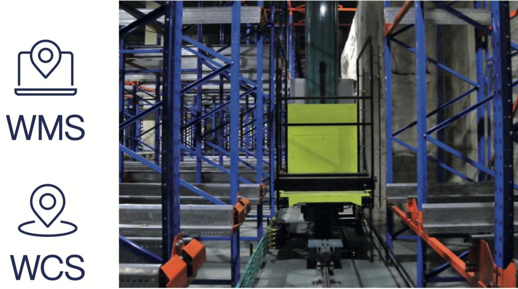 Stacker Crane with Shuttle Rack System - LARA MASTER - LARA Sistemas de Almacenamiento - Especialistas en Soluciones de Almacenamiento